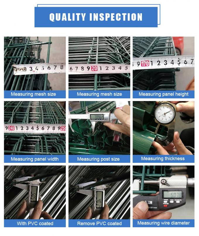 에 대한 최신 회사 뉴스 롤 탑 삼각형 벤딩 BRC 용접 와이어 메쉬 울타리  2