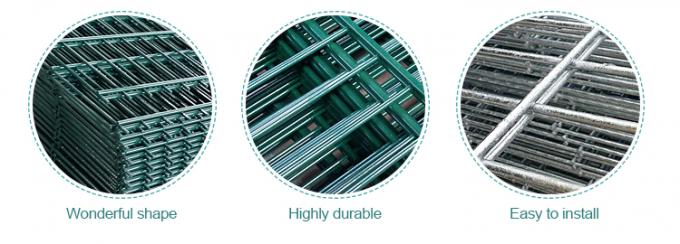 에 대한 최신 회사 뉴스 저렴한 높은 보안 868 이중 철망 울타리 2