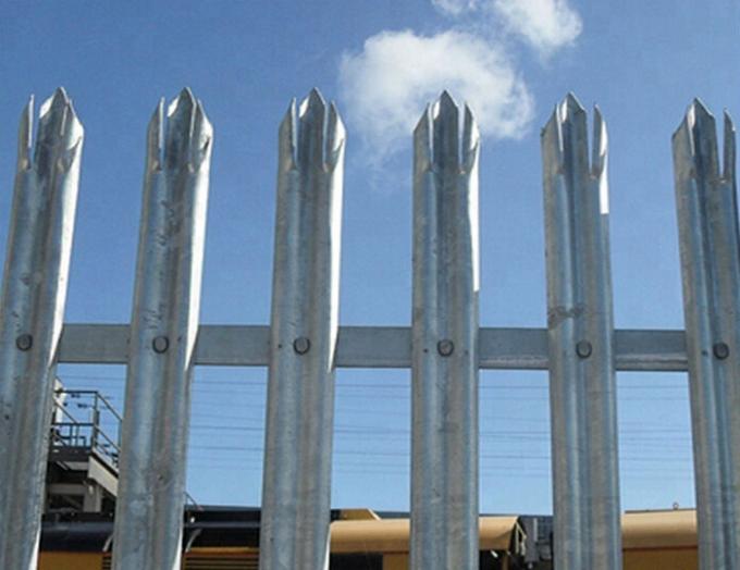 에 대한 최신 회사 뉴스 W 프로필 단철 팰리세이드 펜싱 게이트 공장 2