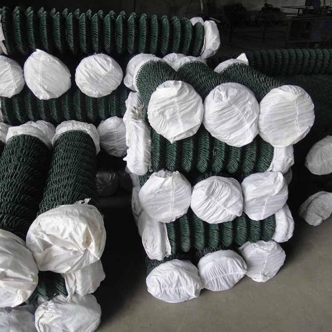 농장 현장용 열 담긴 낮은 탄소 강철 유선 체인 링크 울타리 10