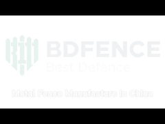 6ftx8ft 건설 임시 울타리 파우더로 코팅 된 가연 캐나다 표준