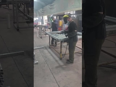 체인 링크 펜스 용접 공정