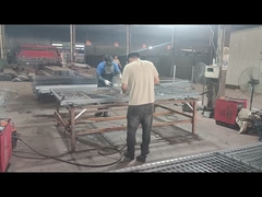 체인 링크 울타리 스타일의 임시 울타리 제작 영상