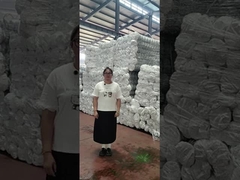 아연 도금 체인 링크 울타리는 실제로 이렇게 포장되어 있습니다.