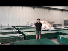 V자형 메쉬 보안 펜싱 쇼