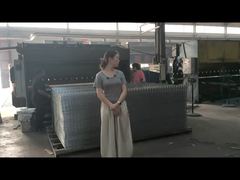 V 메쉬 보안 펜싱 생산 공정