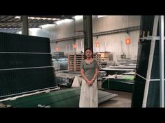 분체 도장 H 포스트 투명 시야 방범