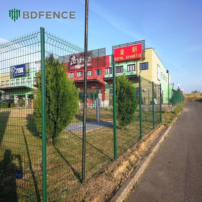 무거운 직무 강한 용접 된 울타리 패널 홈 야외 장식 프라이버시 V 메시 울타리 패널 정원 울타리