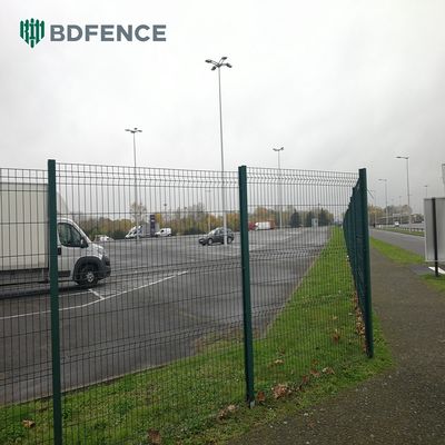 홈 & 아웃도어 3D 구부러진 용접 철망 정원 울타리 패널 장식 외관 울타리 트레일 & 게이트