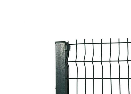 3d V Mesh 울타리 Pvc 녹색 / 검은색 / 회색 금속 울타리 철망 보안
