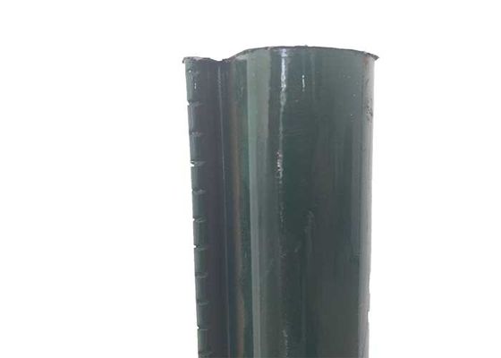 50*150mm 네덜란드형 포스트 PE는 Ｖ 메쉬선 울타리를 코팅했습니다