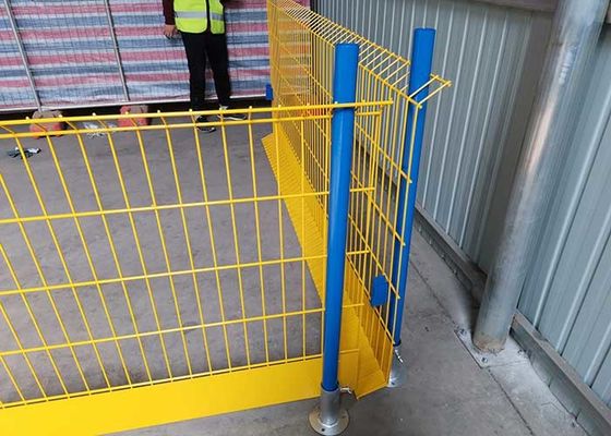 50X100mm Pvc는 일시적 가장자리 보호 장벽을 코팅했습니다
