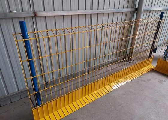 50X100mm Pvc는 일시적 가장자리 보호 장벽을 코팅했습니다